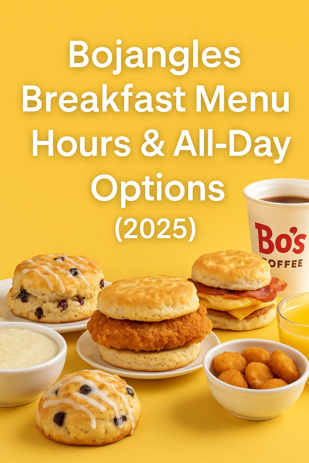 Bojangles Breakfast Menu hero