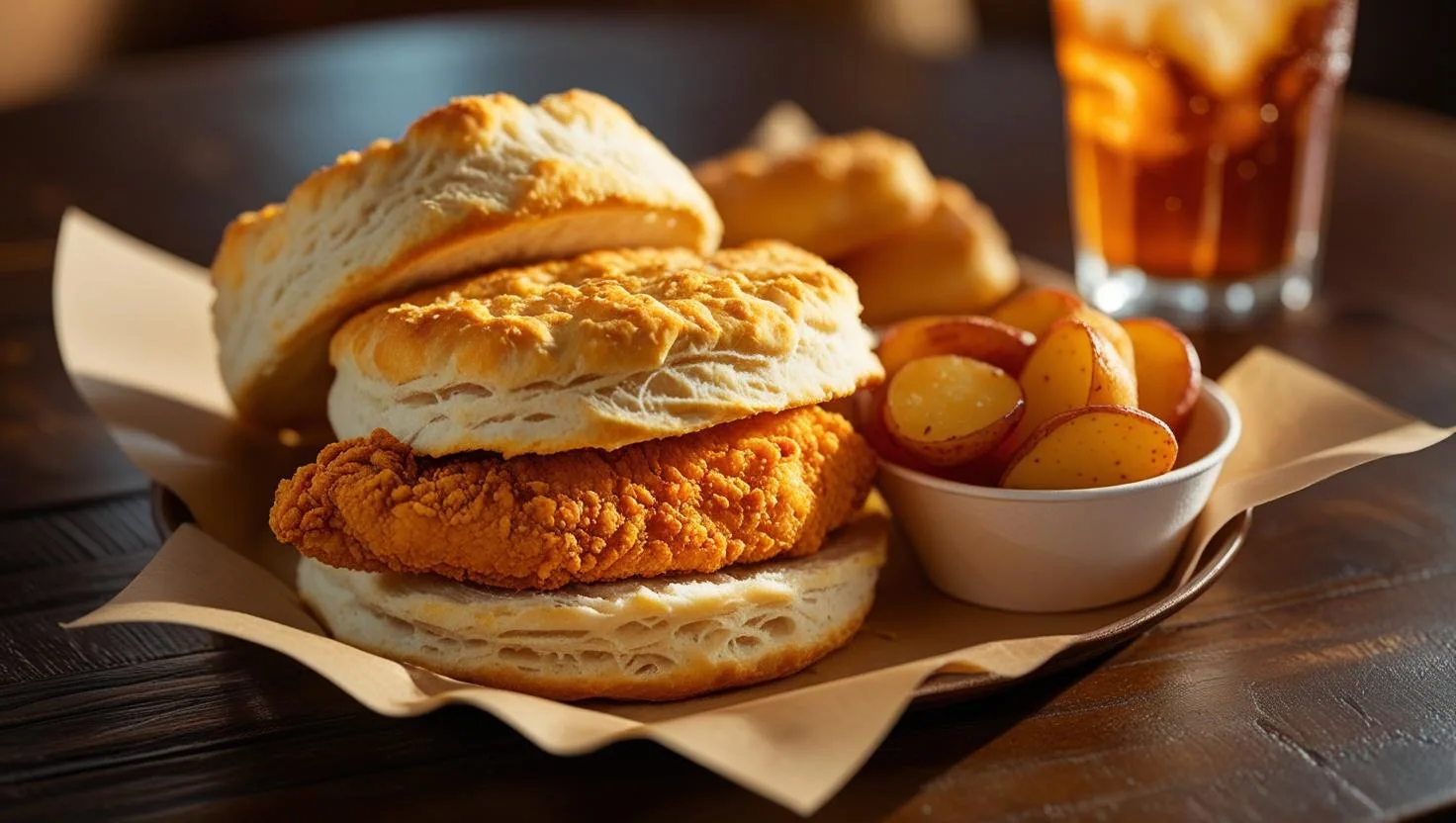 Bojangles Cajun Chicken Filet Biscuit Combo